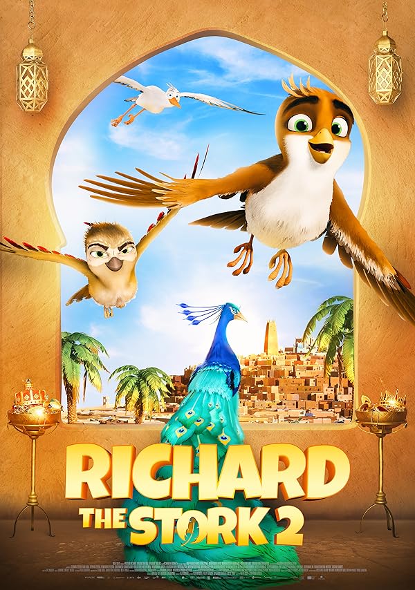 دانلود انیمیشن ریچارد لک لک ۲: اسرار جواهر بزرگ – Richard the Stork and the Mystery of the Great Jewel 2023