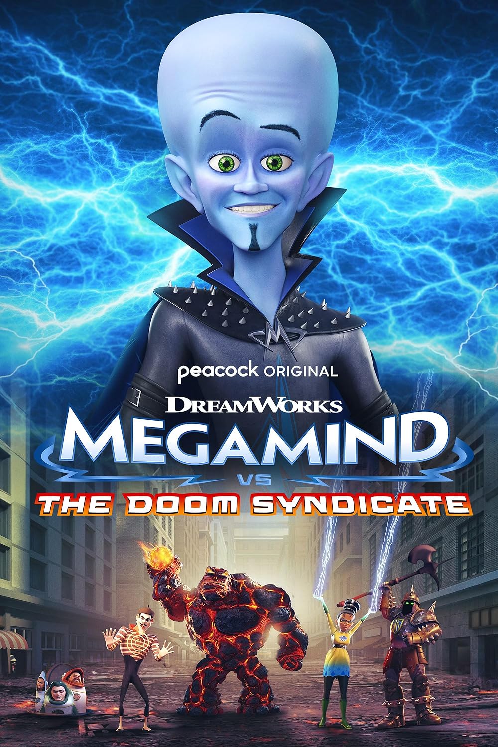 دانلود انیمیشن مگامایند در مقابل سندیکای نابودی - Megamind vs. The Doom Syndicate 2024